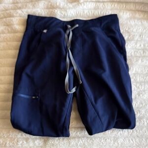 Figs Navy jogger scrub pants (Zamora) in XSP